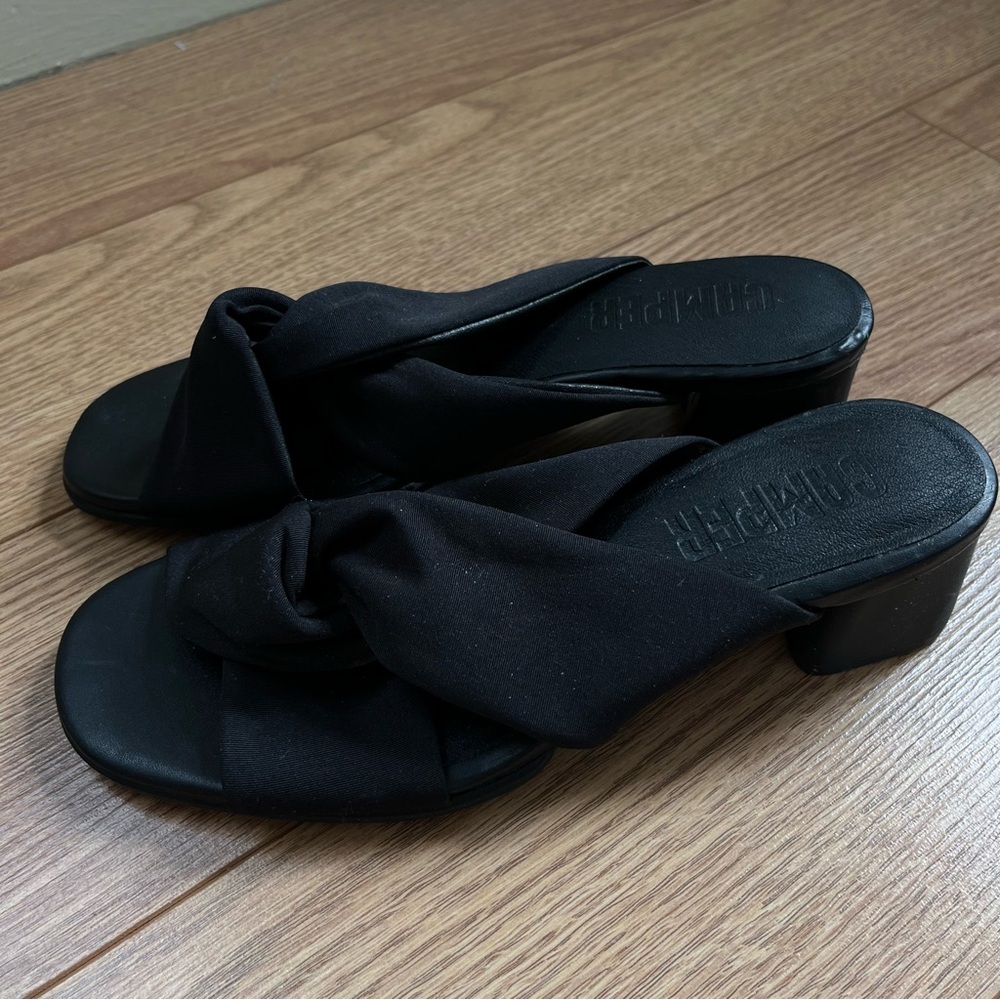 Camper mule heels